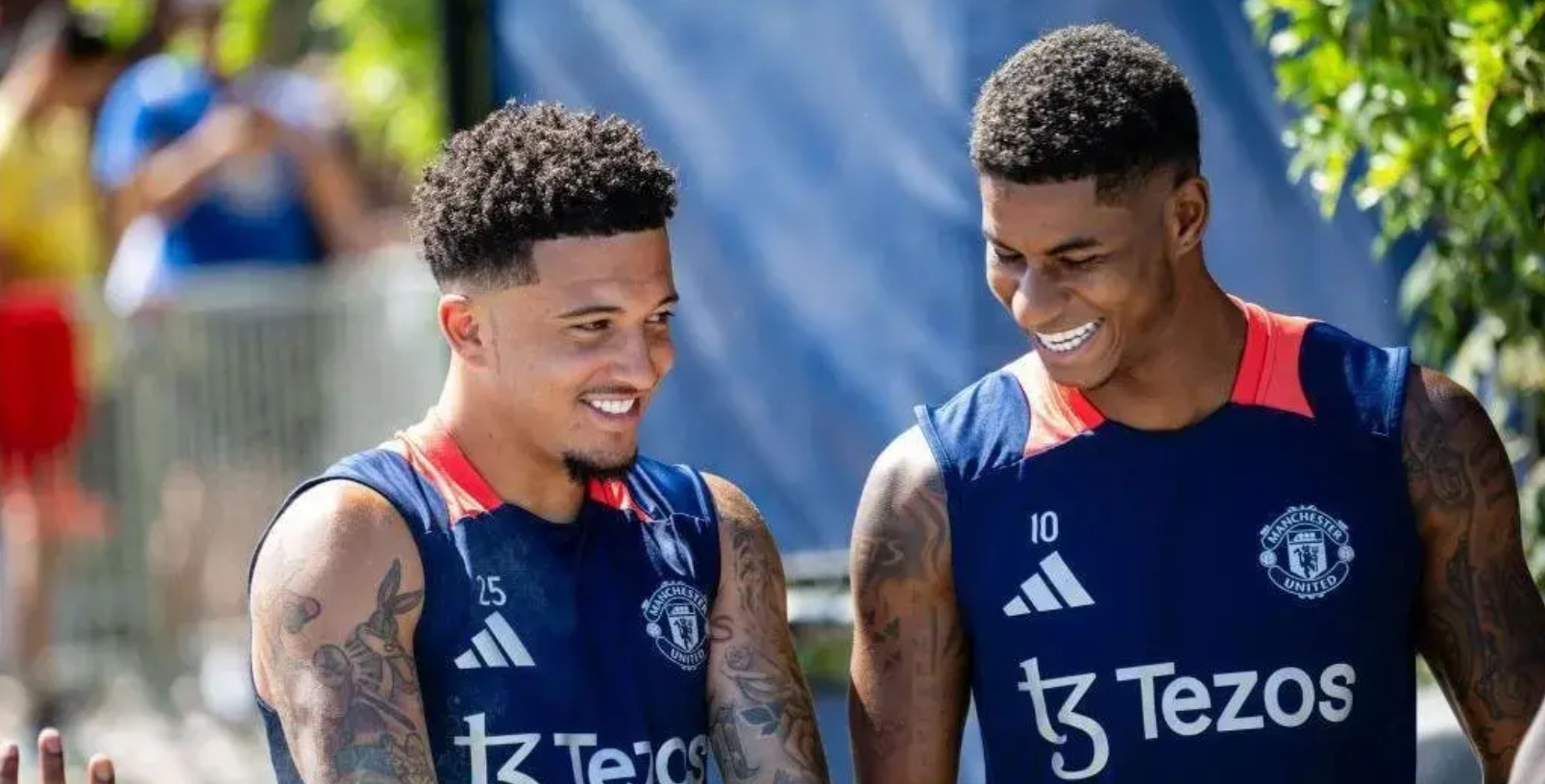 Sancho Spoke with Rashford Before Joining Villa
