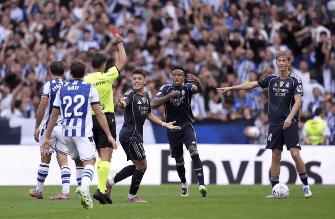 Spanish La Liga, Real Madrid, Referees, camel live