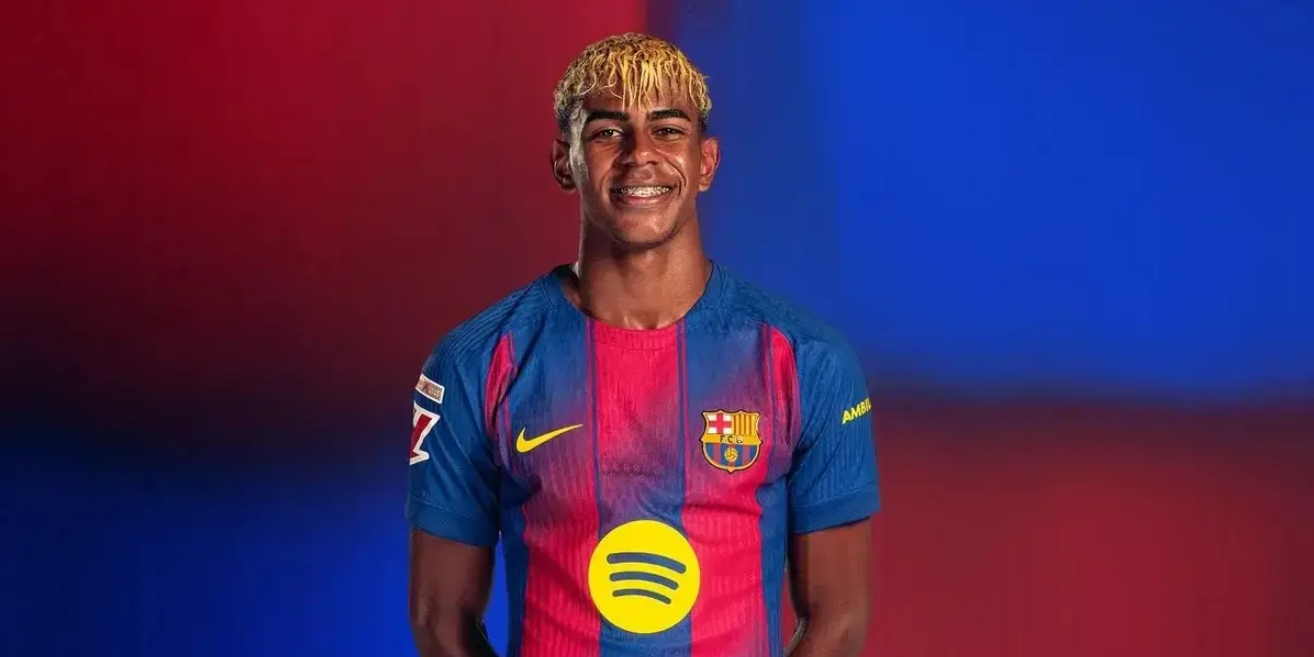 لامين يامال، نيوكاسل يونايتد، برشلونة، دوري الأبطال، بث الجمل