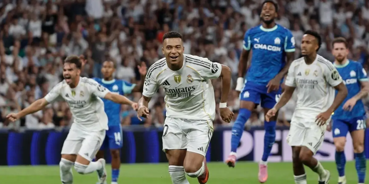 مبابي، مارسيليا، ريال مدريد، دوري الأبطال، بث الجمل