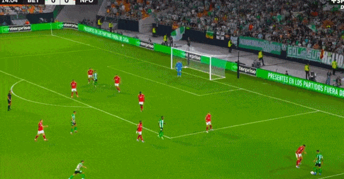 Antony,Europa League,Real Betis,Nottingham Forest,score,camel.live