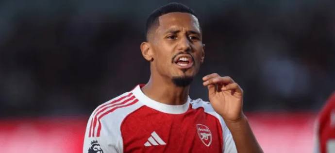 English Premier League, Arsenal, Saliba, camel live