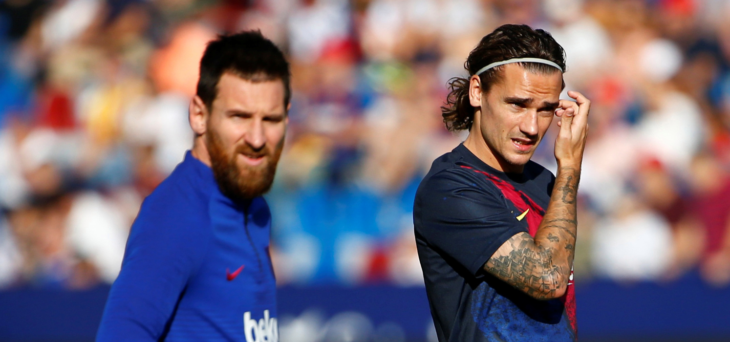 FC Barcelona, Spanish La Liga, Messi, Griezmann, camel live