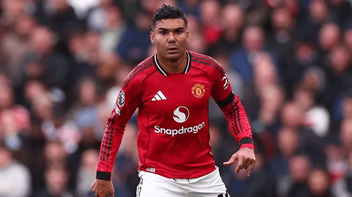 Casemiro, Manchester United, Premier League, camel live