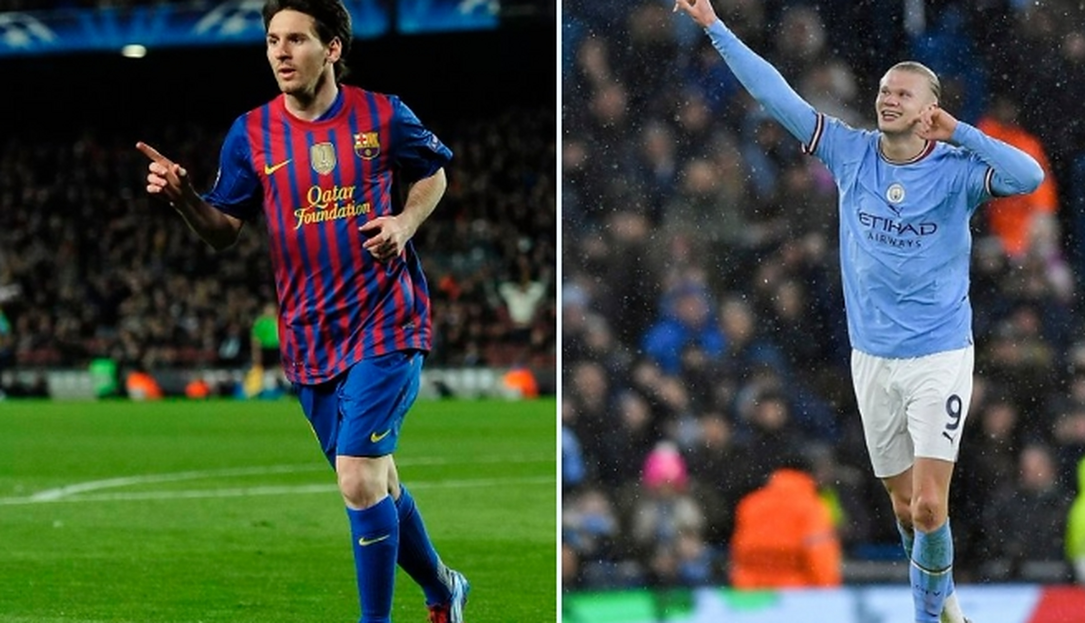 Manchester City, FC Barcelona, Spanish La Liga, English Premier League, Messi, Halland, camel live