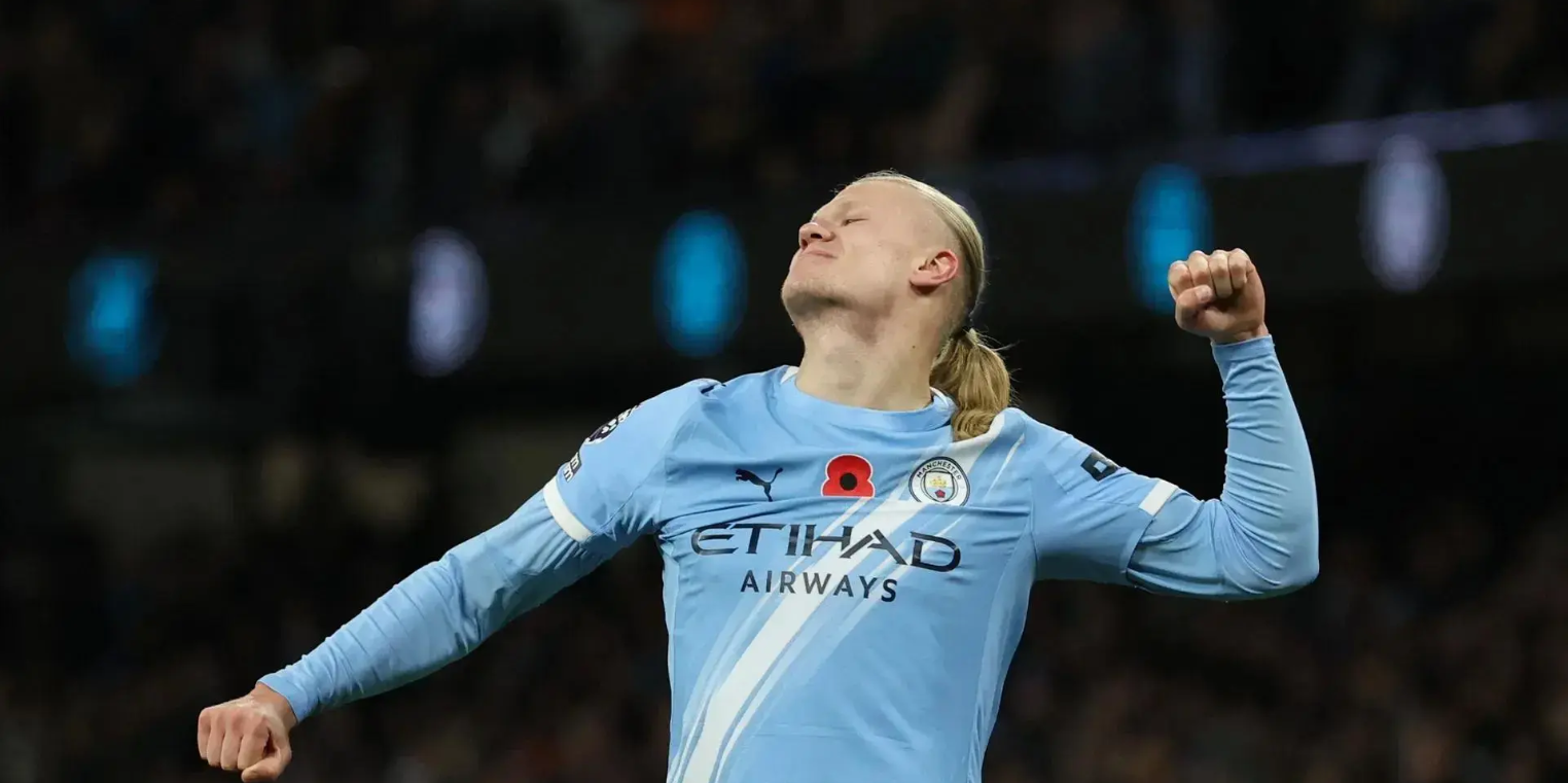 No Suspense? Haaland Only Needs to Score 2 Goals in 16 Rounds to Break the Fastest Premier League 100-Goal Record