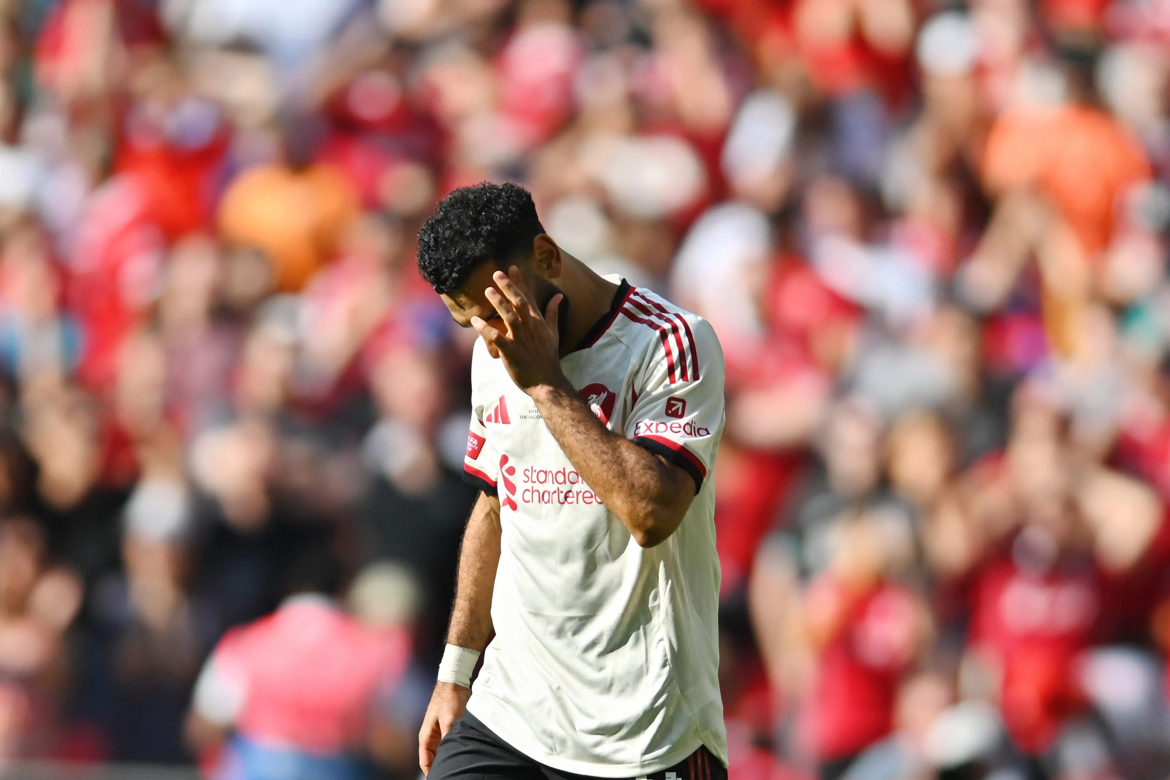 Salah vs Man City Stats: 3 Shots, 0 On Target, 1 Big Chance Missed, 0 Successful Dribbles in 3 Attempts