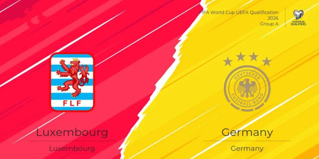 FIFA World Cup Qualifiers UEFA,Luxembourg vs Germany,Prediction
