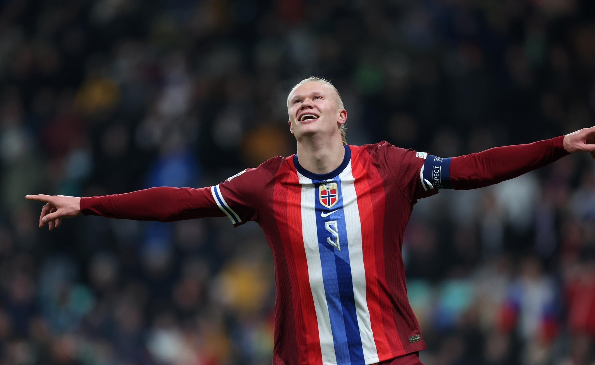 Haaland Fulfills World Cup Dream! Norway Thrashes Italy, Returns to World Cup After 28 Years