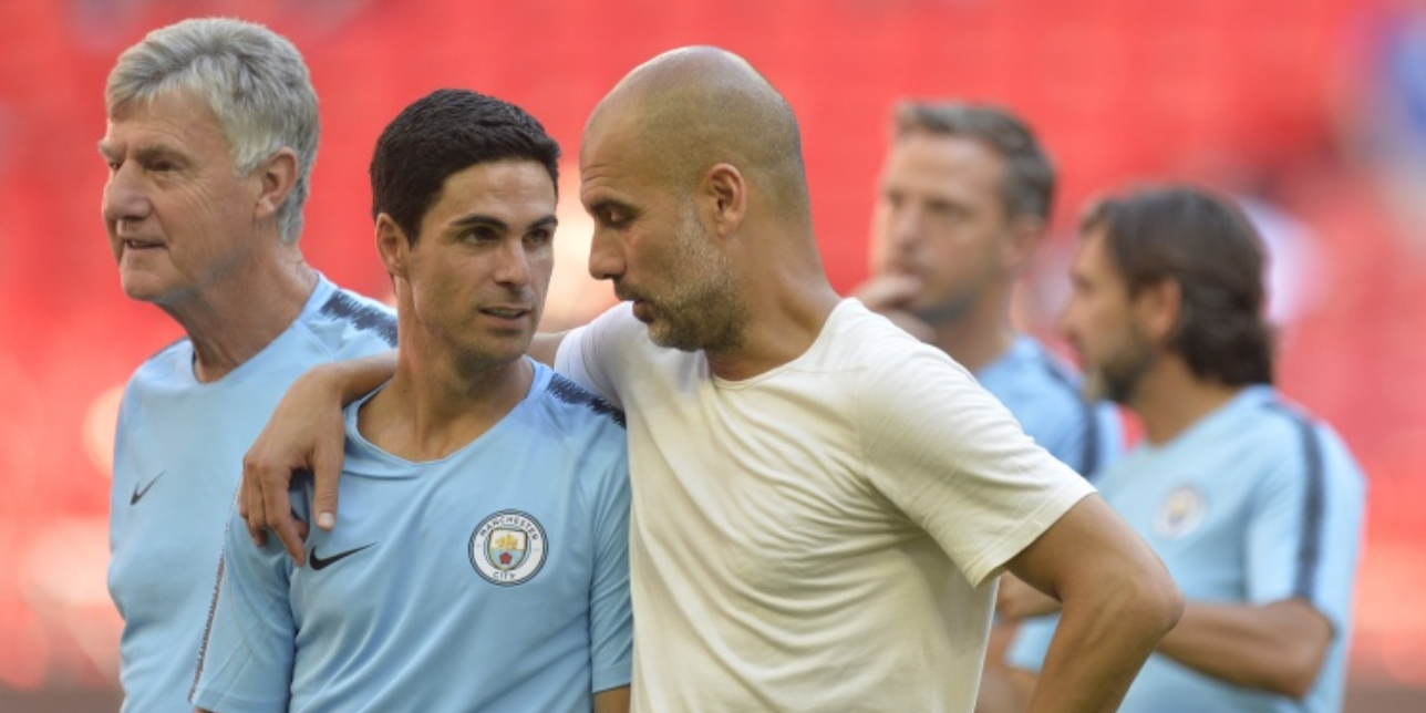 Arteta,Guardiola,Manchester City,Arsenal,Barcelona