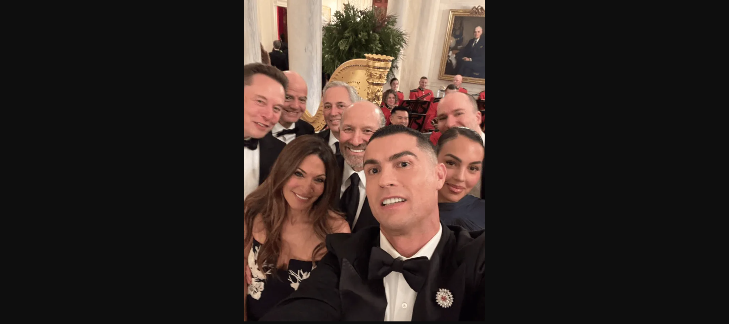 Elon Musk, Gianni Infantino,White House, USA, World Cup, Cristiano Ronaldo,Portugal,Trump,camel.live