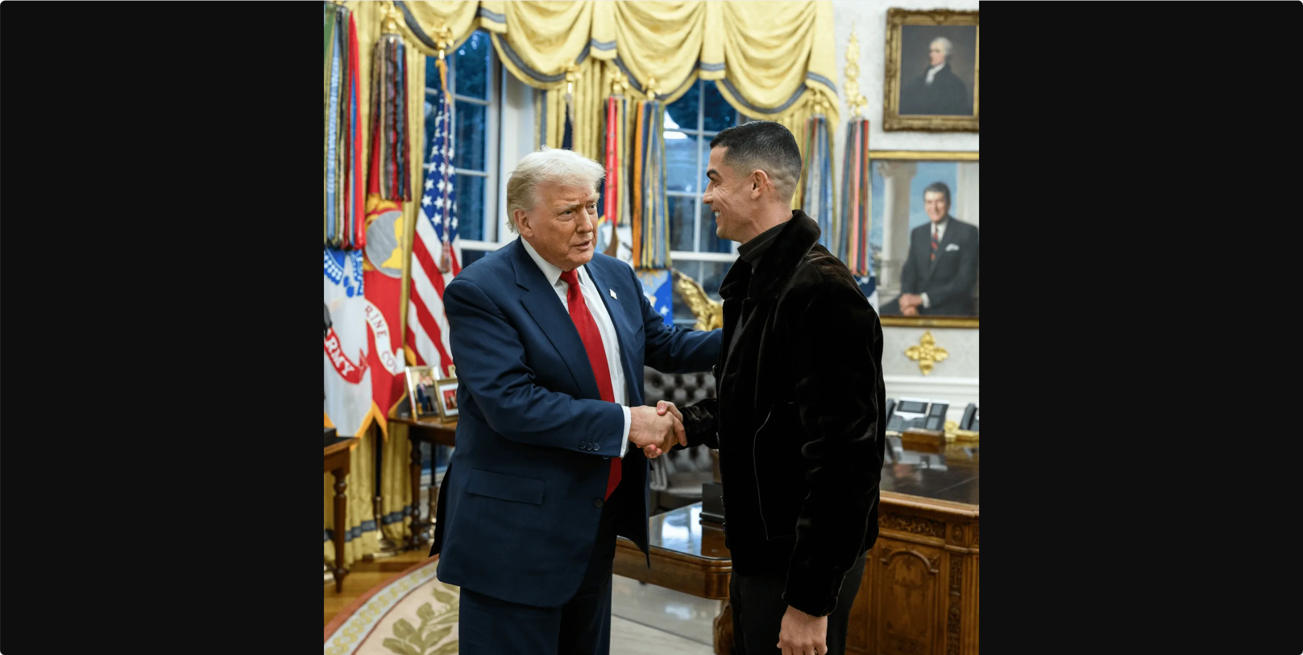 White House, USA, World Cup, Cristiano Ronaldo,Portugal,Trump,camel.live