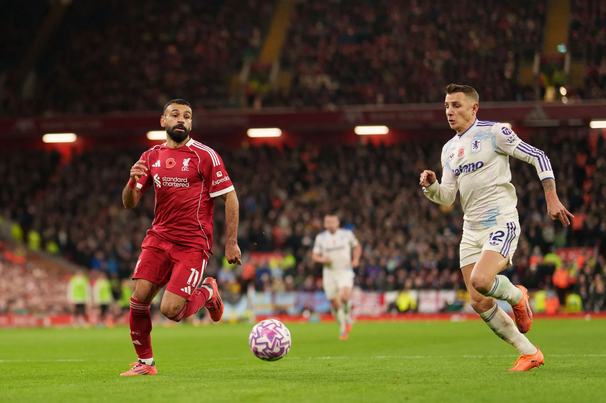 الدوري الإنجليزي، ليفربول، أستون فيلا، بث مباشر الجمل