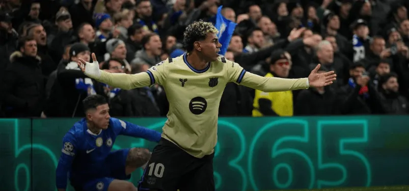 يامال، تشيلسي ضد برشلونة، دوري الأبطال، بث مباشر الجمل