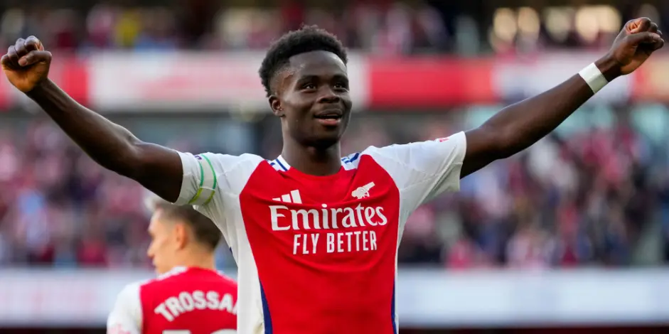 Premier League,Arsenal,Bukayo Saka