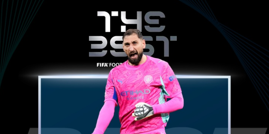 Manchester City,Gianluigi Donnarumma,The Best FIFA Men's Goalkeeper,PSG