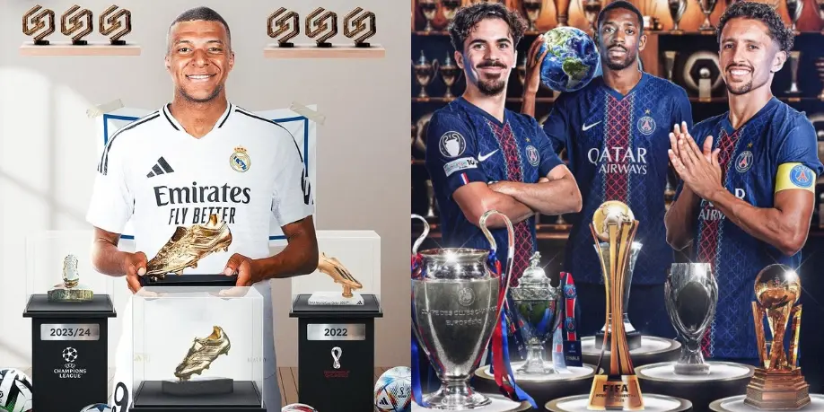 Real Madrid,Mbappé,Paris Saint-Germain