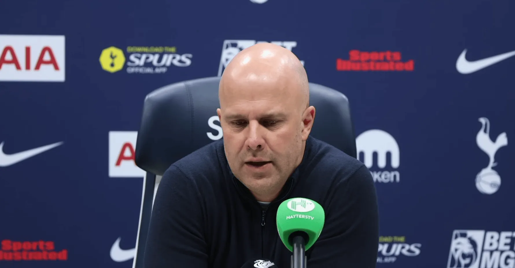 Premier League,Liverpool,Tottenham Hotspur,Slot,Red Cards,camel.live