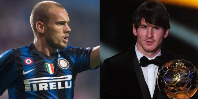 إنتر ميلان، سنيدر، الكرة الذهبية، ميسي، كاميل لايف