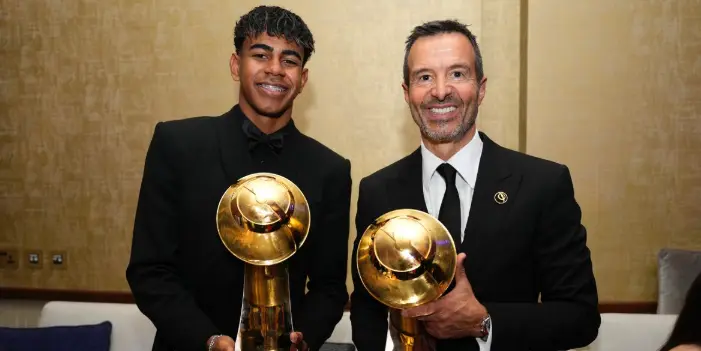 Mendes,Yamal,Barcelona