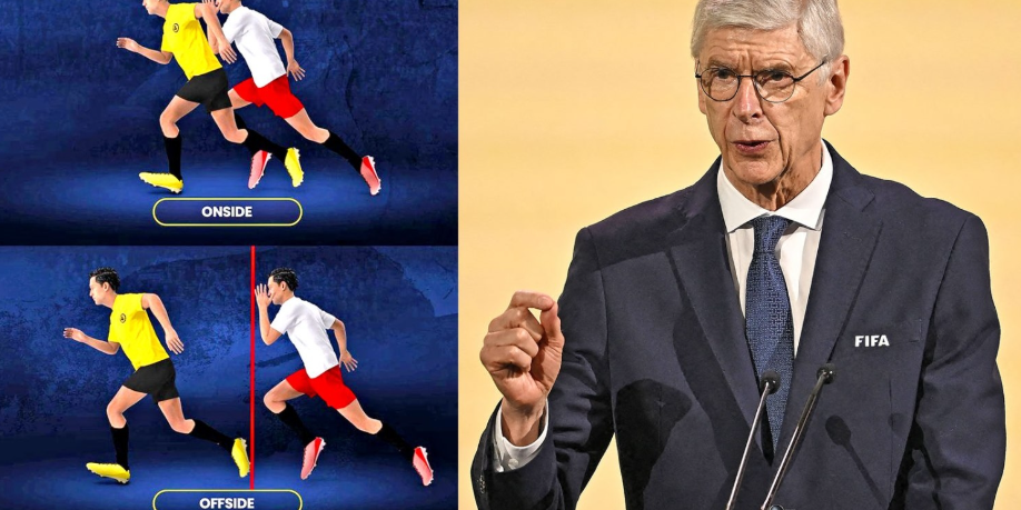 Infantino,Wenger,Offside