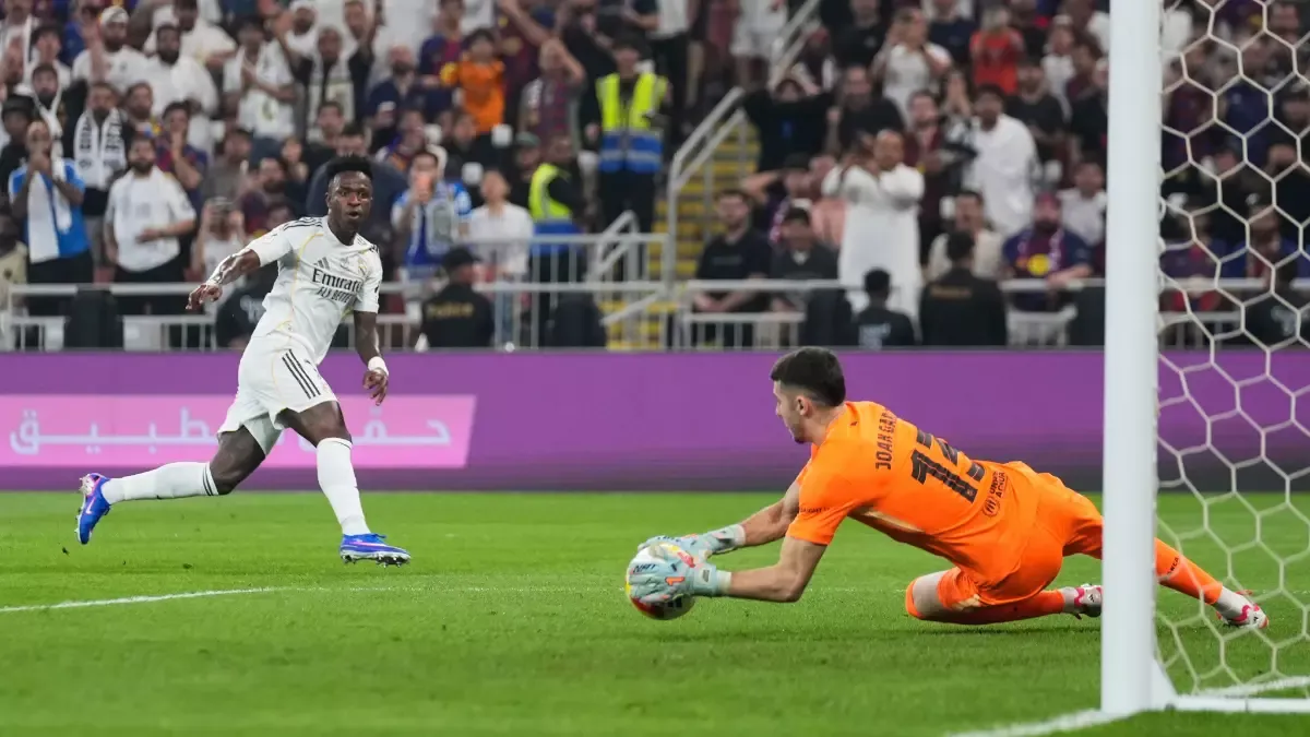 Joan García,Real Madrid,Supercopa de España final,Barcelona,camel.live