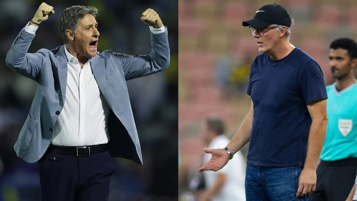 لوران بلان يتحدى القادسية قبل نهائي كأس خادم الحرمين الشريفين بلان