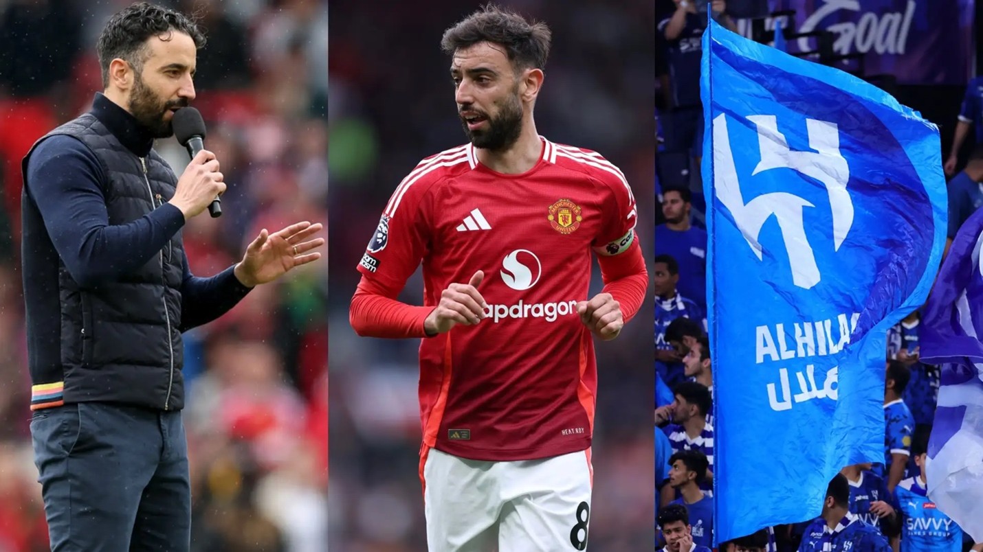 روبن أموريم يؤكد استمرار فيرنانديز ويغلق باب الرحيل للهلال روبن أموريم